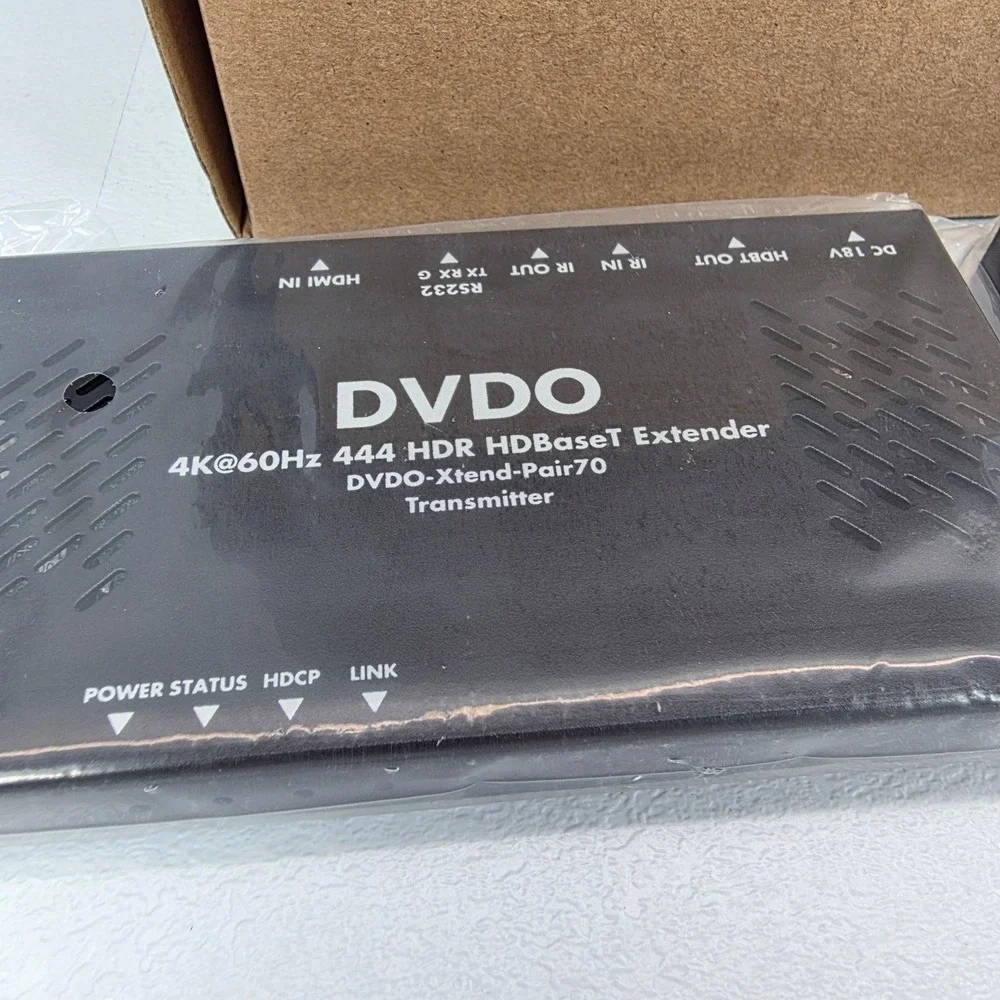 DVDO Xtend-Pair70 4K‎ 60Hz 444 HDR HDBaseT Extender Transmitter Receiver Set NEW